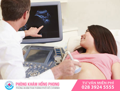 Siêu âm, kiểm tra thai tại PKĐK Hồng Phong