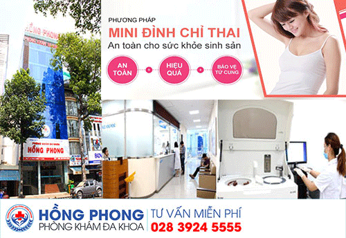 Phương pháp đình chỉ thai Mini tại PKĐK Hồng Phong