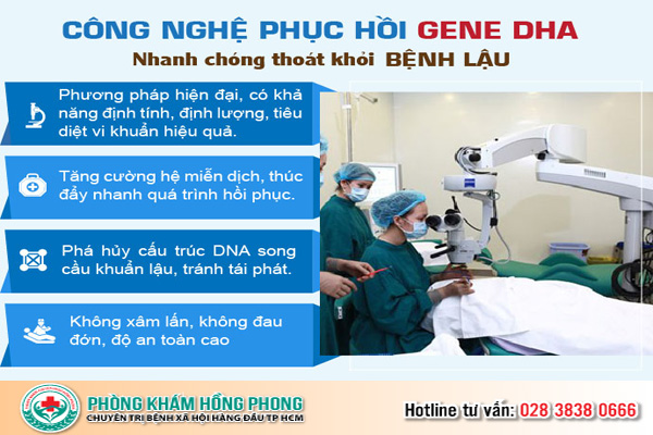 Hỗ trợ điều trị bệnh lậu như thế nào tại Hồng Phong